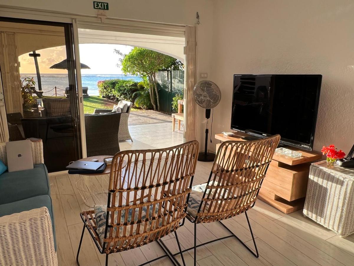 Caro'S Beachfront Trou aux Biches Dış mekan fotoğraf